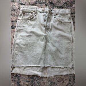 Rag & Bone High Rise Mini Skirt